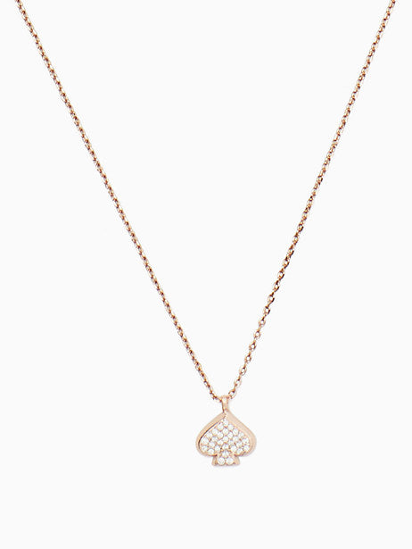 Kate Spade Everyday spade pave mini pendant