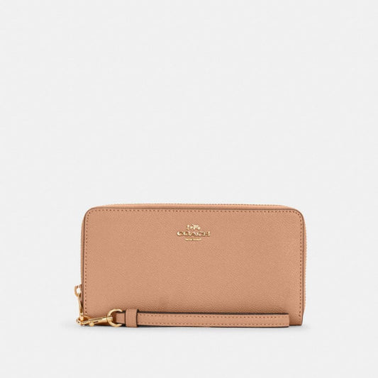 COACH Long Zip Around Wallet